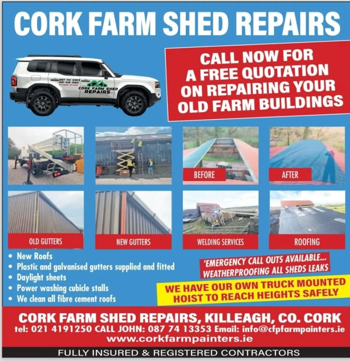 Cork Farm Painters & Shed Repairs - Image 1