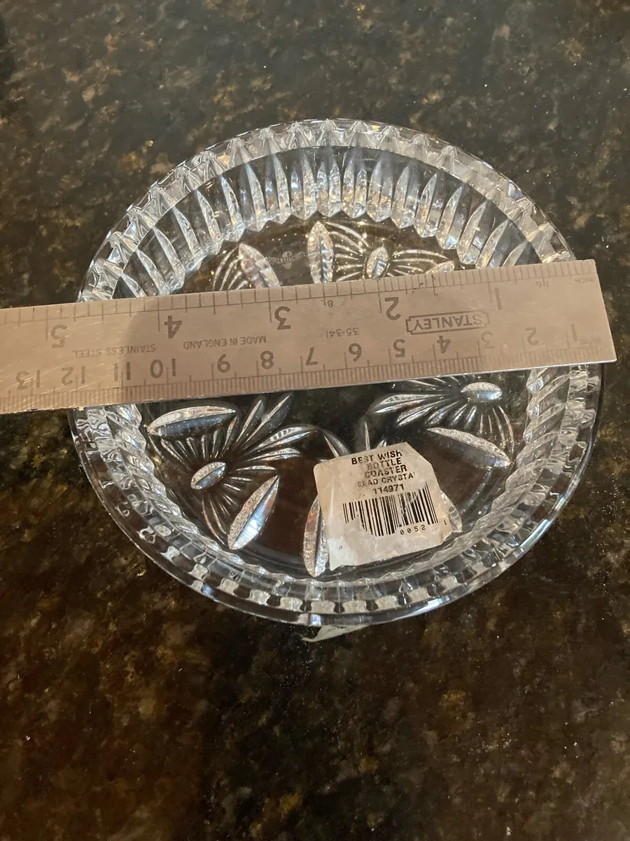 Waterford Crystal wine coaster - Image 4