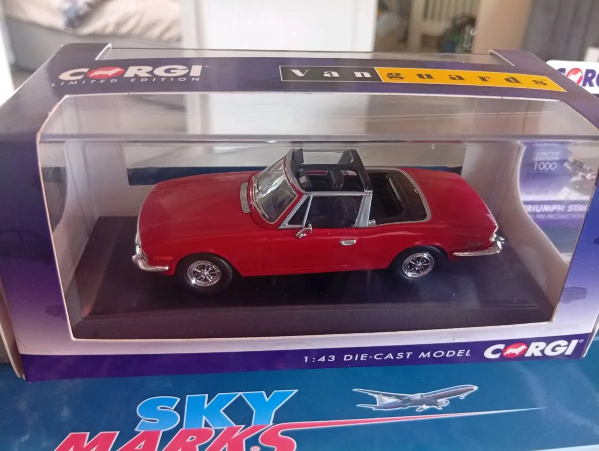 Corgi diecast triumph mk 1 stag - Image 1