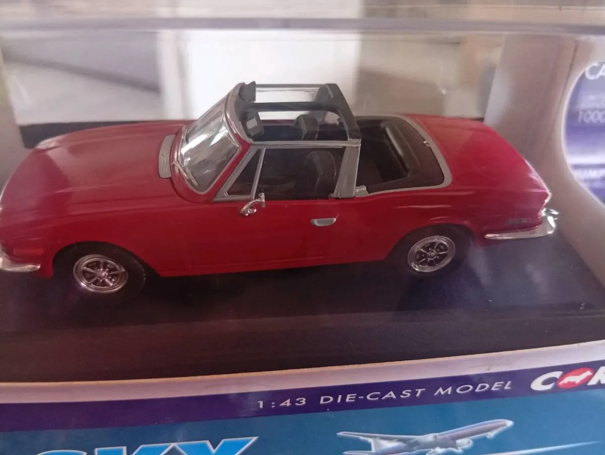 Corgi diecast triumph mk 1 stag - Image 3