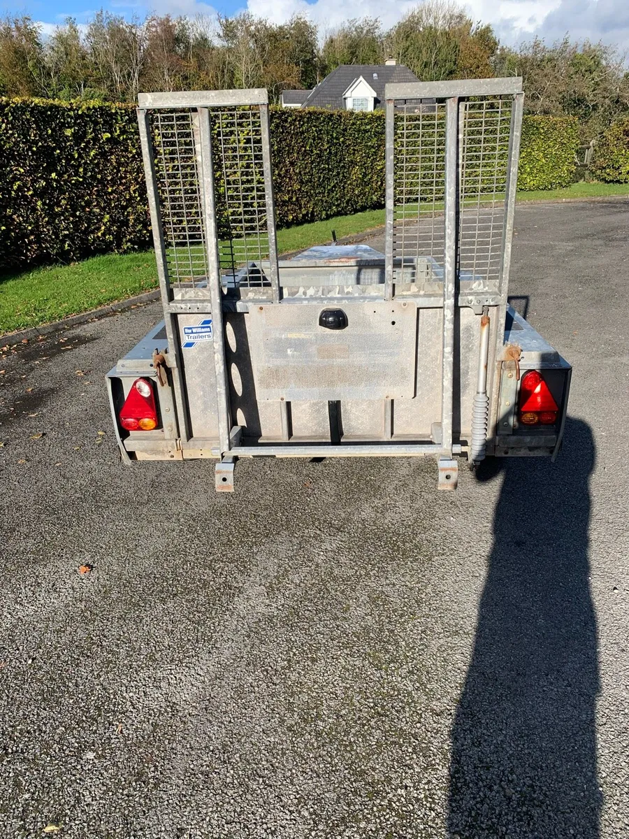 8x4 ifor Williams plant trailer - Image 2