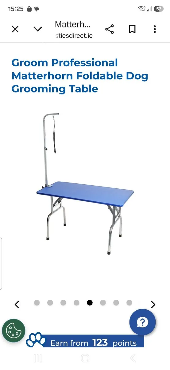 Foldable Professional Matterhorn grooming table - Image 1