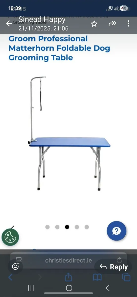 Foldable Professional Matterhorn grooming table - Image 3