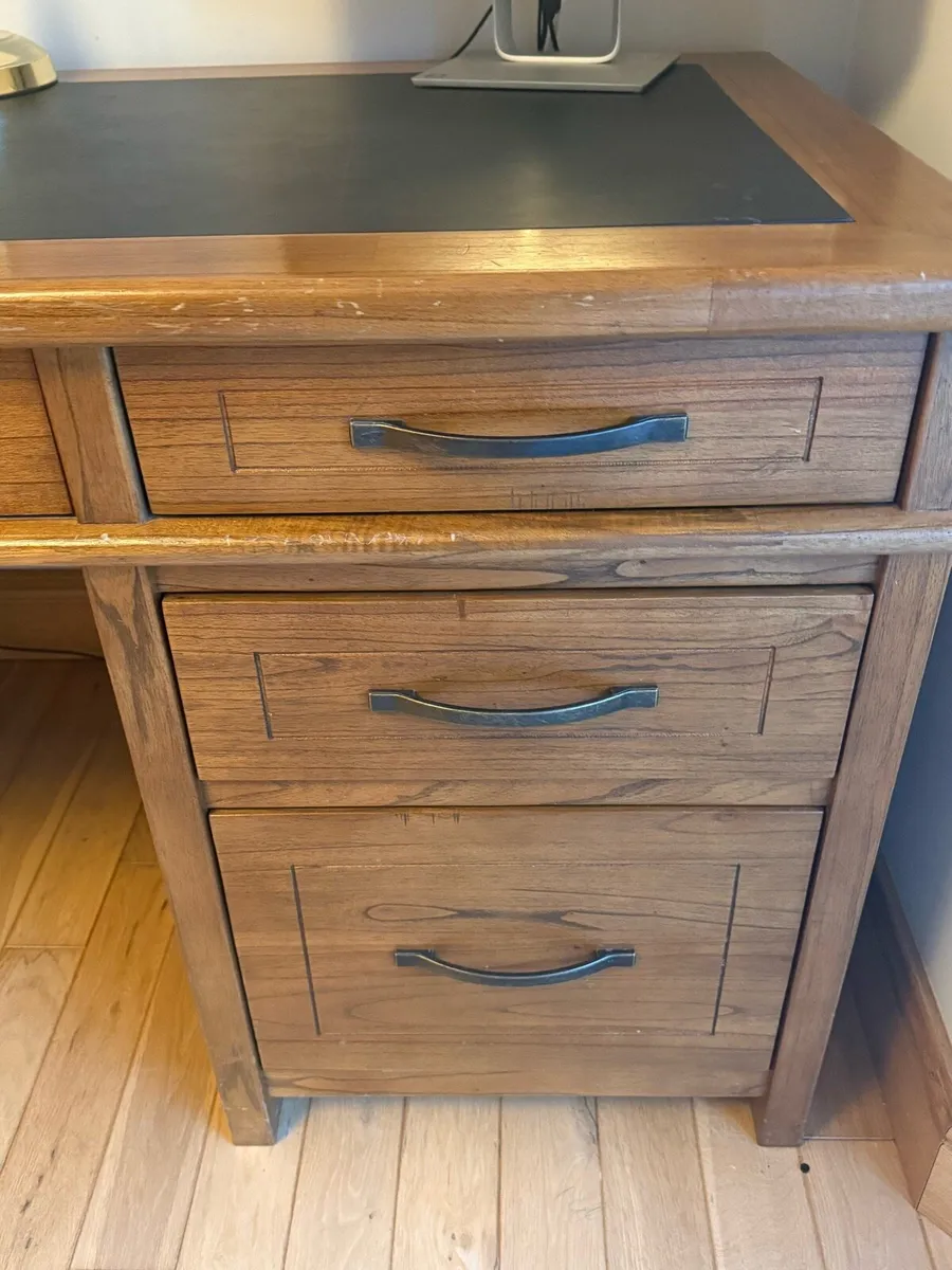 Ebony Office Desk - Image 4