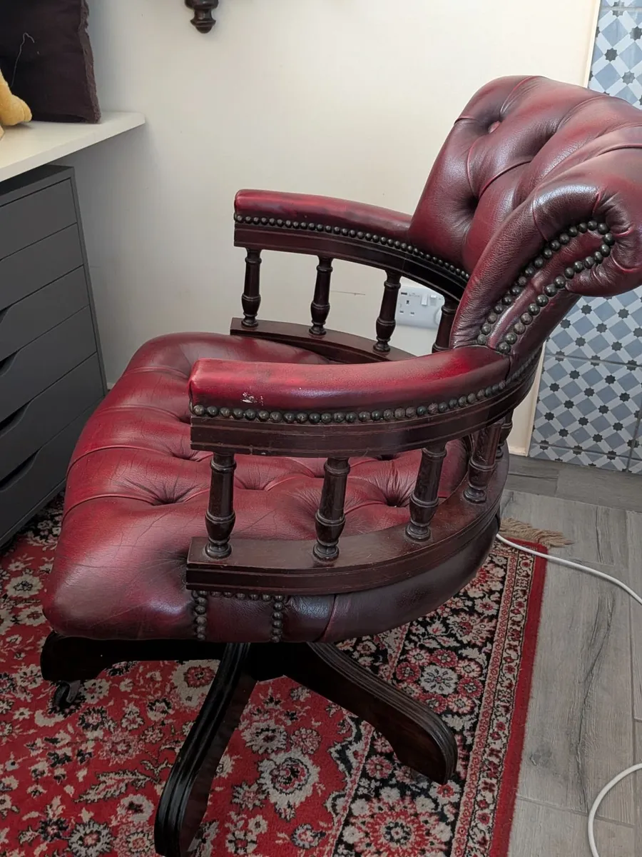 Antique Office Chair - Image 1