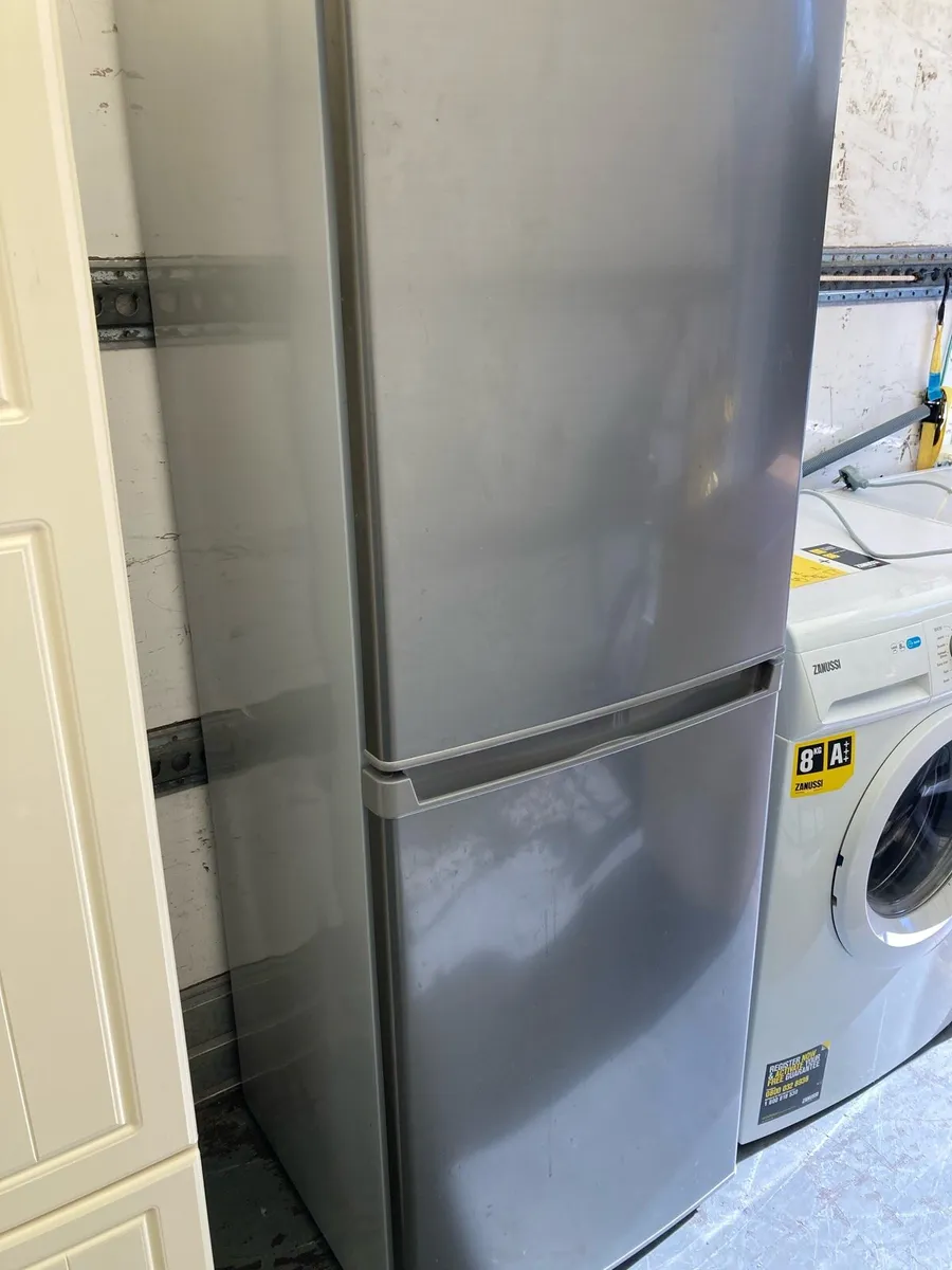 Belling fridge freezer 50/50 as new - Image 1