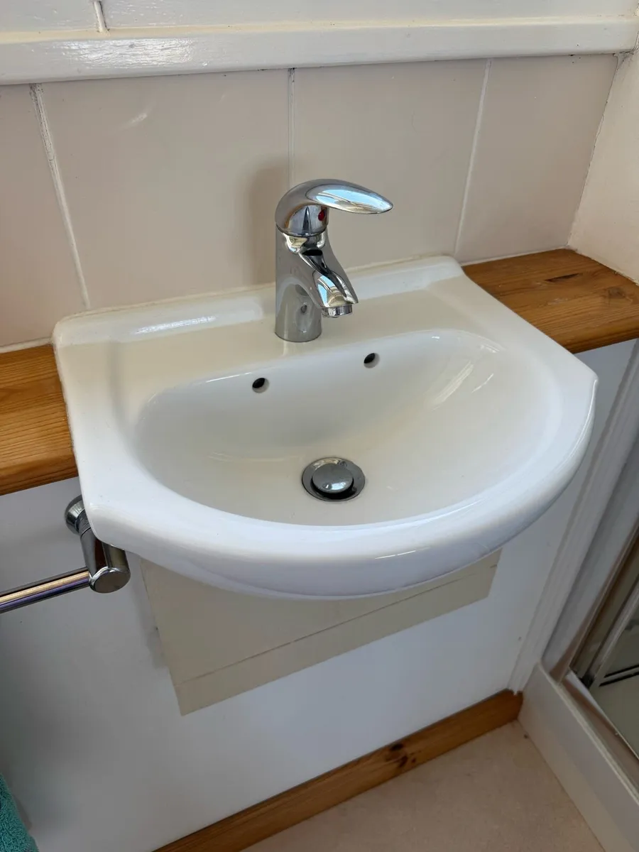 Small Sink with Faucet