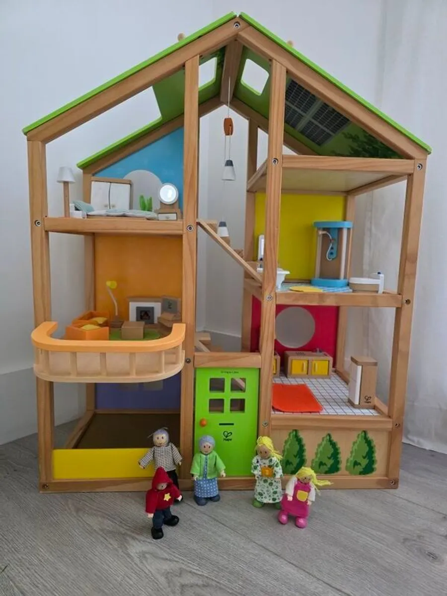 Hape Wooden Toy House - Image 1
