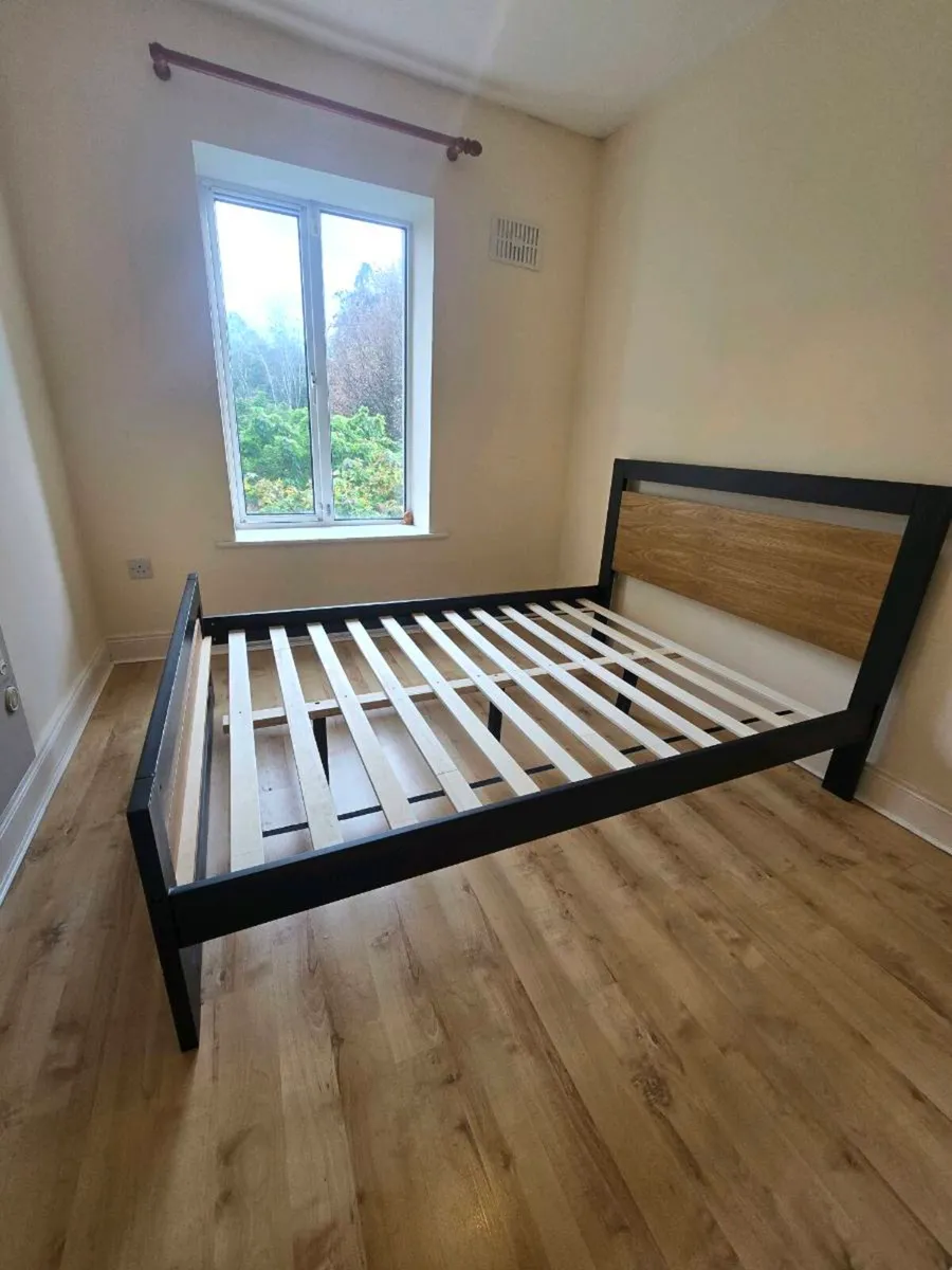 Alexis Bed Frame | Double | 4ft6 | Ash/Charcoal - Image 3