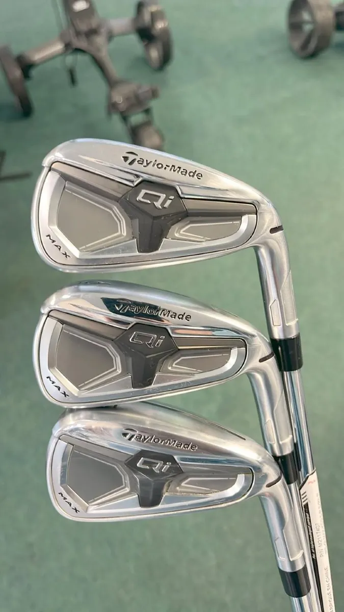 Taylormade Qi Max 5-SW KBS Reg €1149 Now €749 - Image 1