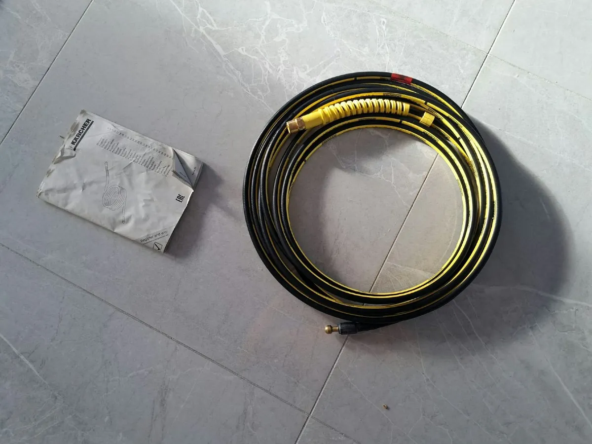Kärcher 7.5m Pipe and Drain Cleaning Set Lie New - Image 1