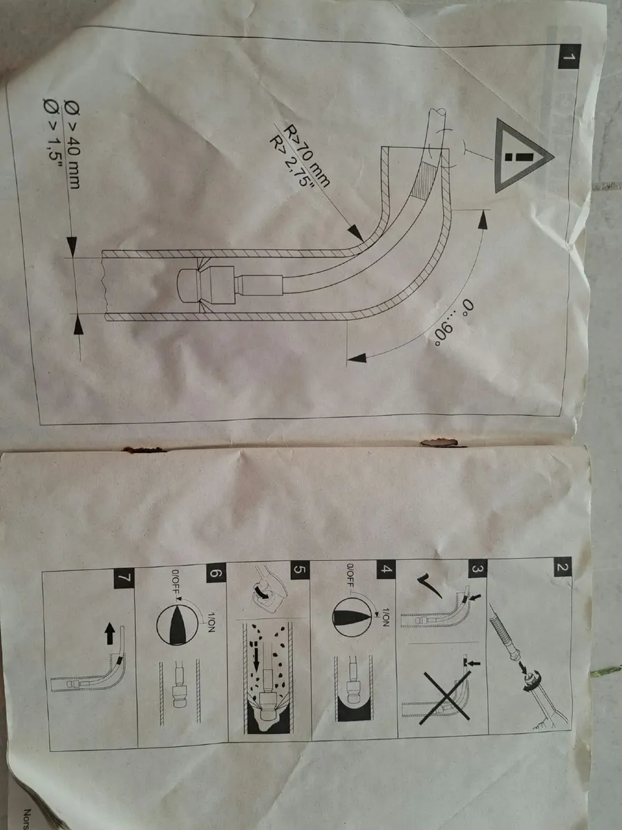Kärcher 7.5m Pipe and Drain Cleaning Set Lie New - Image 3