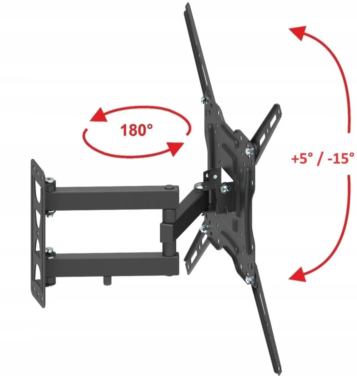 TV Wall Mount Bracket Tilt Swivel 20" - 65" TV - Image 4