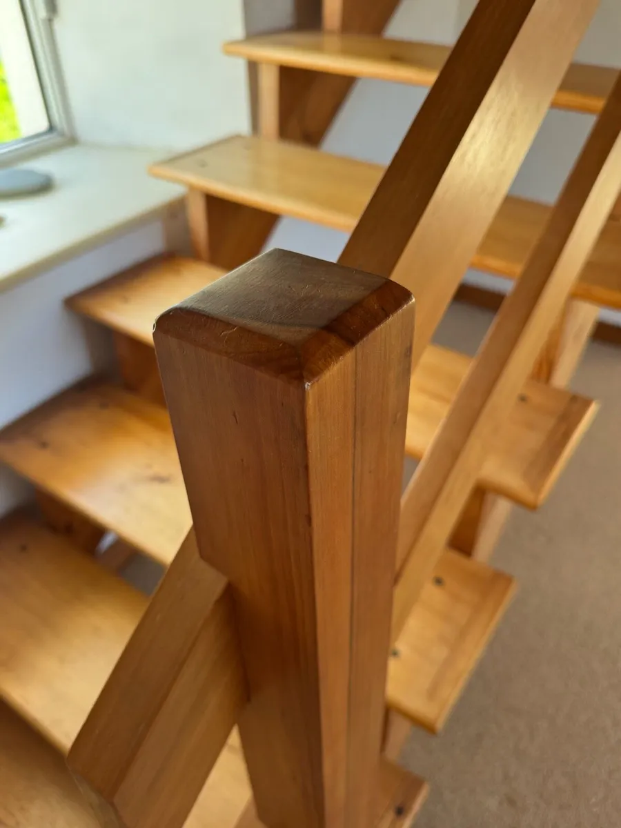 Solid Wood Staircase – Great Condition - Image 3