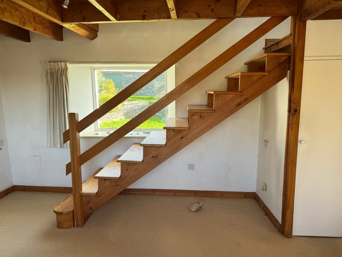 Solid Wood Staircase – Great Condition - Image 1