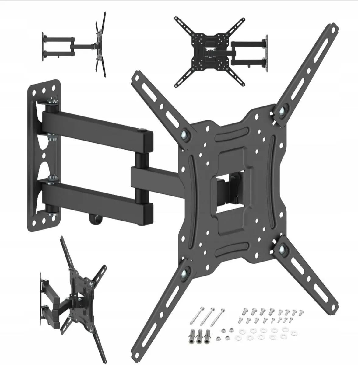 TV Wall Mount Bracket Tilt Swivel 20" - 65" TV - Image 3