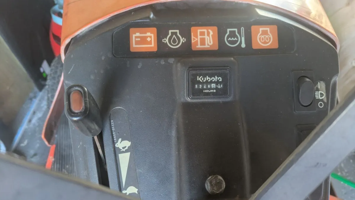 Kubota g2160 industrial mulcher mower - Image 3
