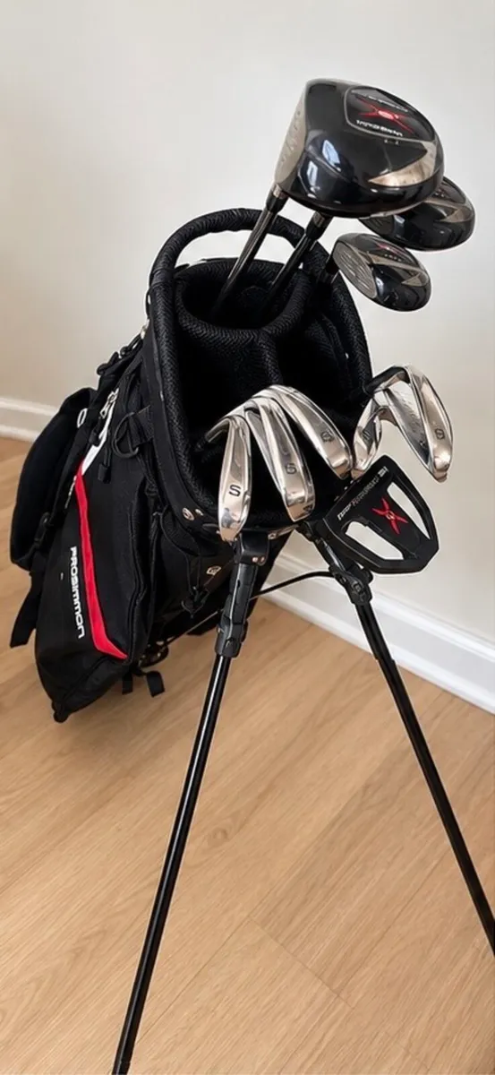 Golf set with bag - 12 clubs - Image 1
