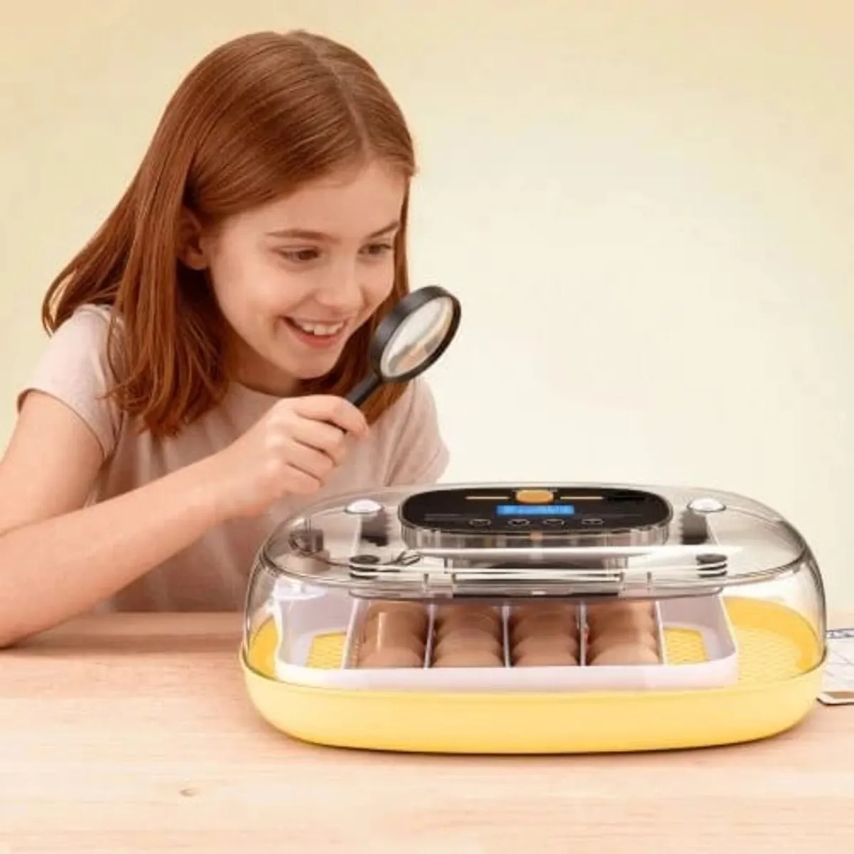 24 Egg Incubator, Automatic Egg Turner with LED Ca - Image 4