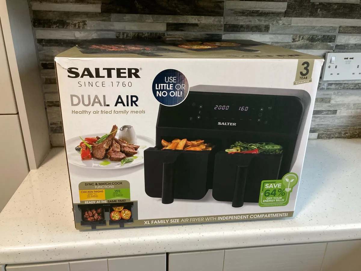 Salter Dual Air Fryer - Image 2