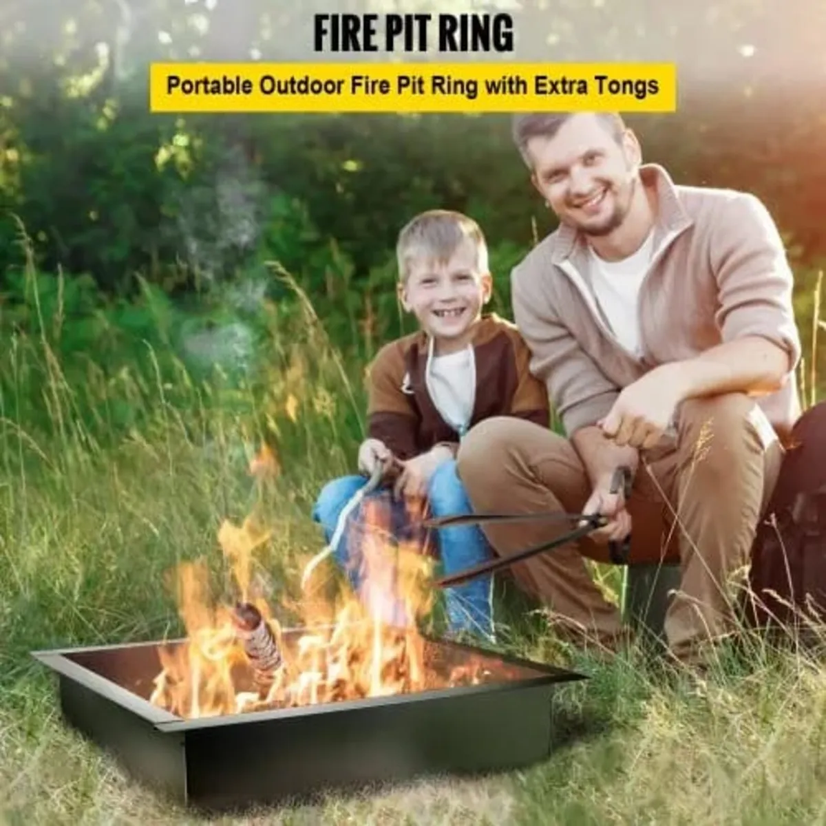 Fire Pit Ring, 36-Inch Outer/30-Inch Inner Diamete - Image 3