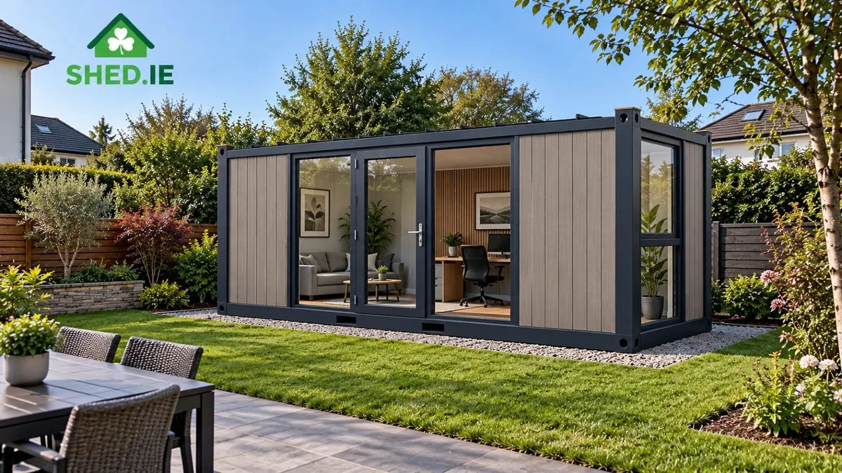 Insulated Garden Office/Garden Room–2.2m×5.9m - Image 1