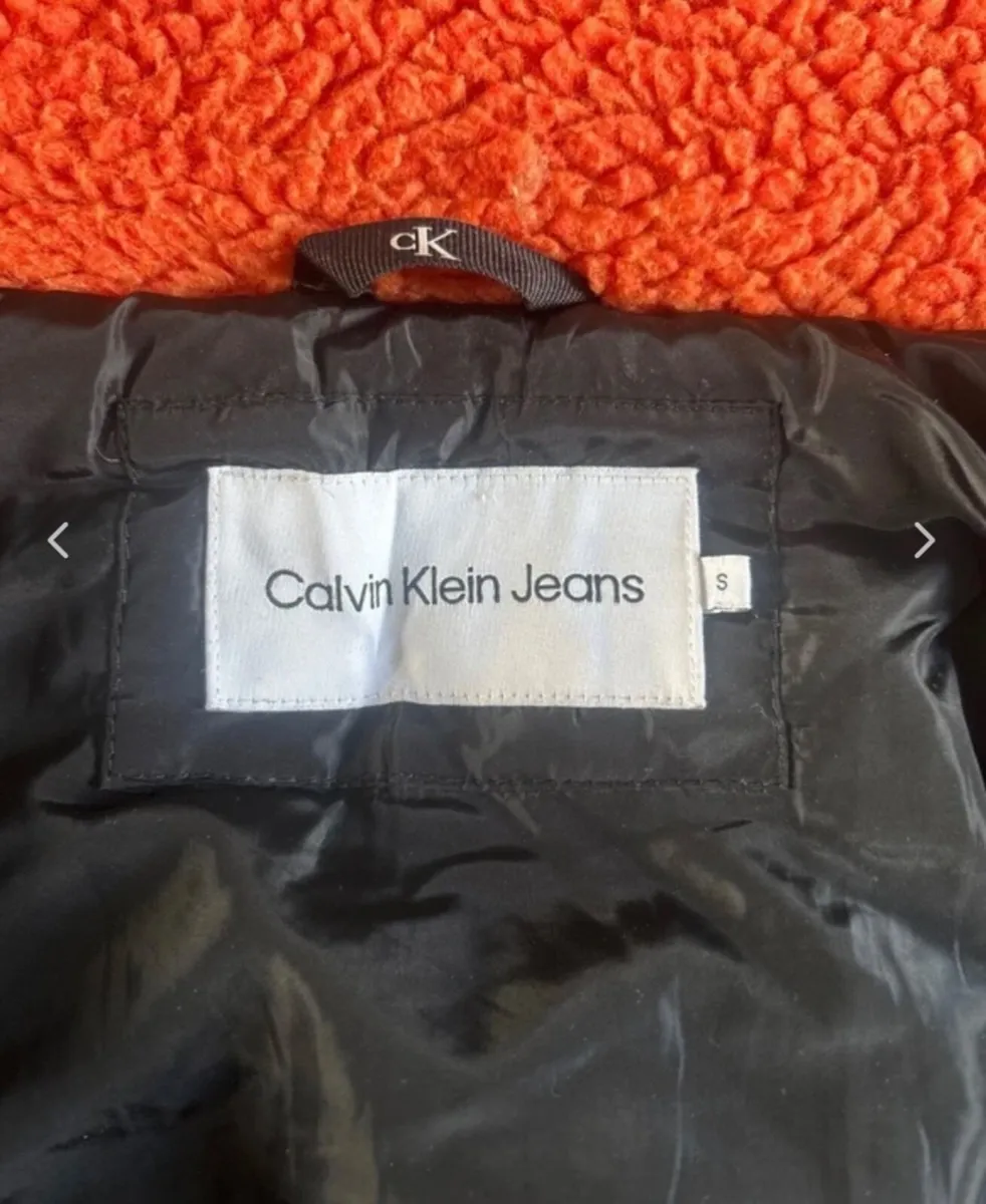 Womens Jacket Calvin Klein Sherpa Jacket - Image 3