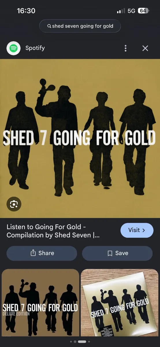 Shed Seven - Saturday 24th Oct (Dublin)