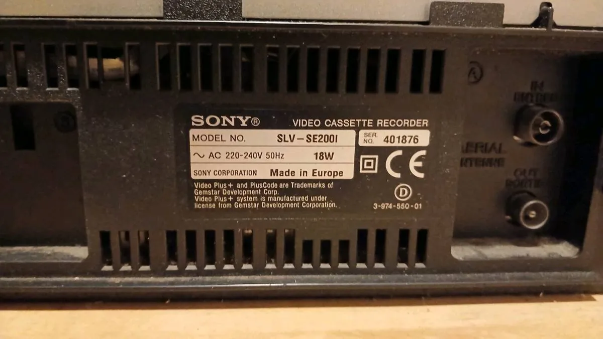 Tv video combo - Image 4
