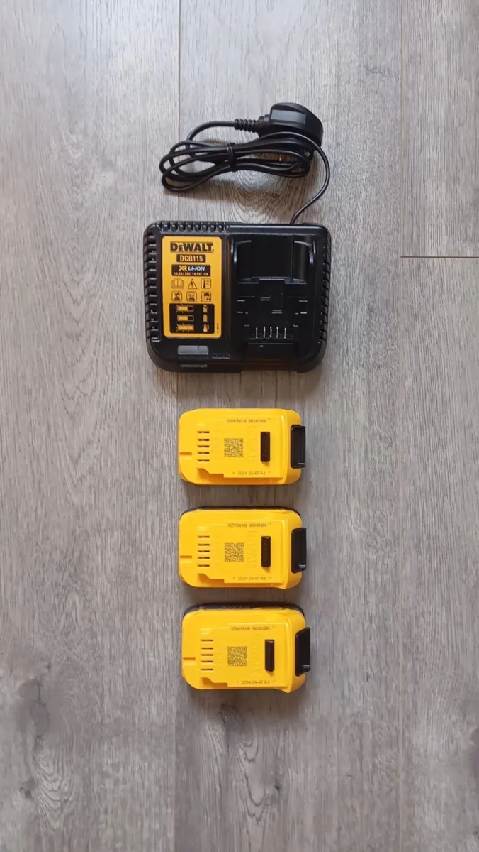 DeWalt Batteries & Charger - Image 2