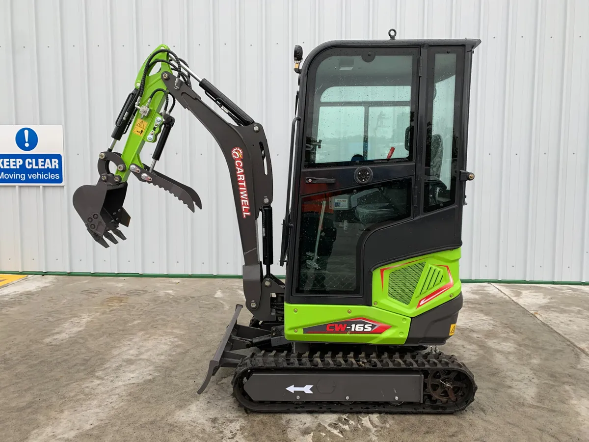2026 CARTIWELL CW-16 EXCAVATOR FOR AUCTION - NAAS - Image 2