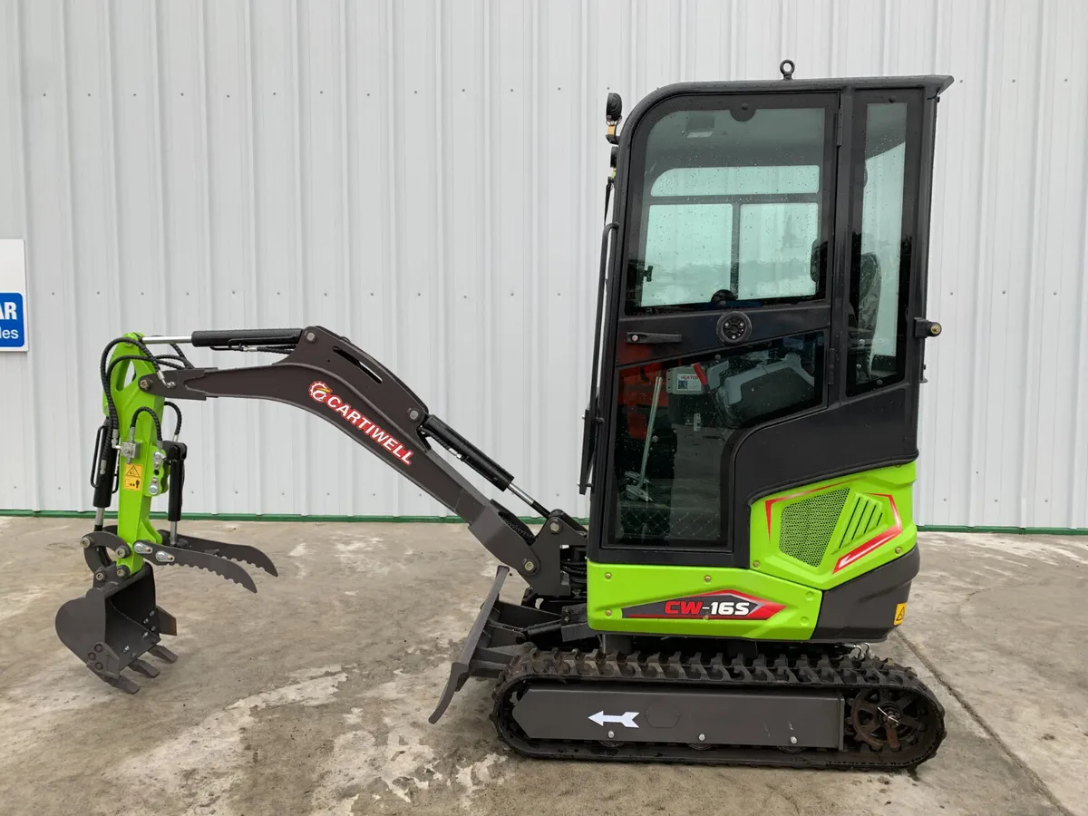 2026 CARTIWELL CW-16 EXCAVATOR FOR AUCTION - NAAS - Image 3