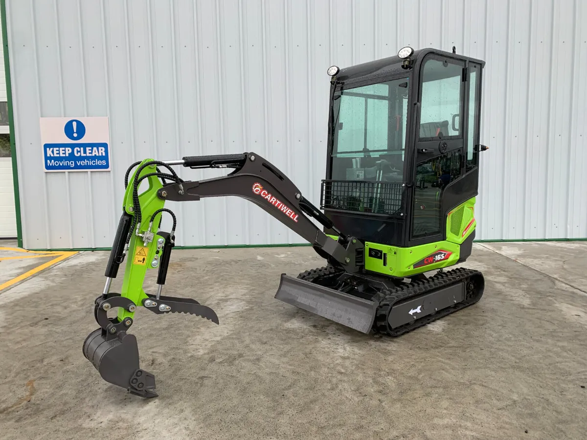 2026 CARTIWELL CW-16 EXCAVATOR FOR AUCTION - NAAS - Image 1