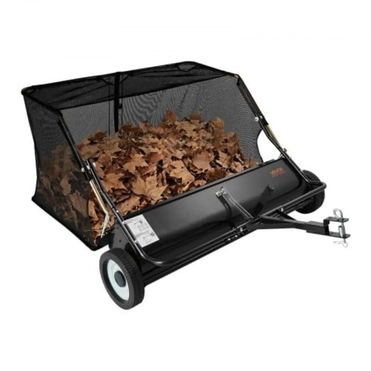 Tow Behind Lawn Sweeper, 122cm Pull Behind Yard Sw - Image 1