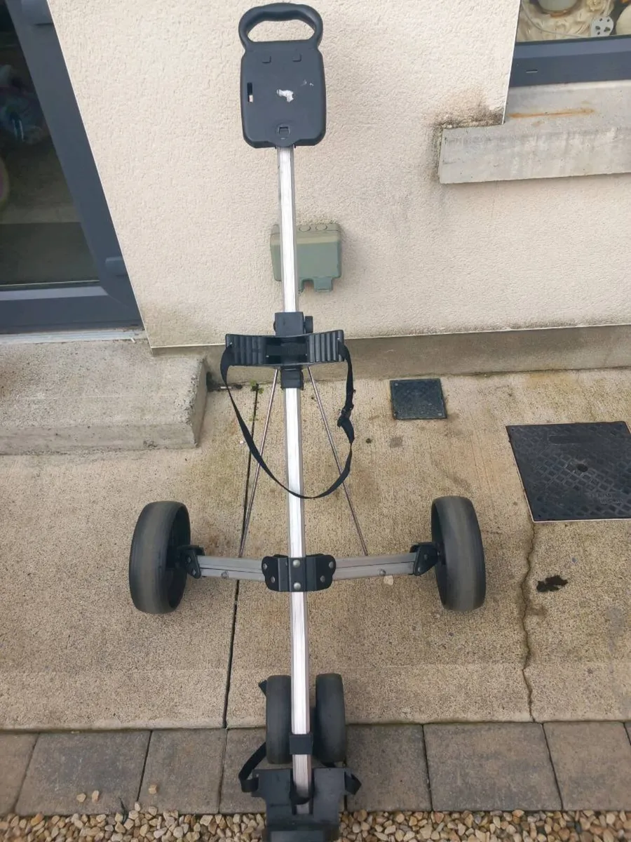 Spalding 3 wheels golf trolley - Image 2