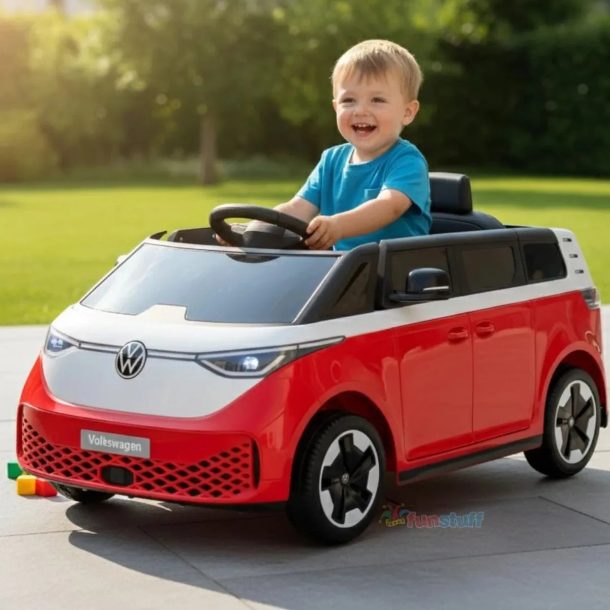 Volkswagen ID Buzz 12V Electric Ride On Car Red