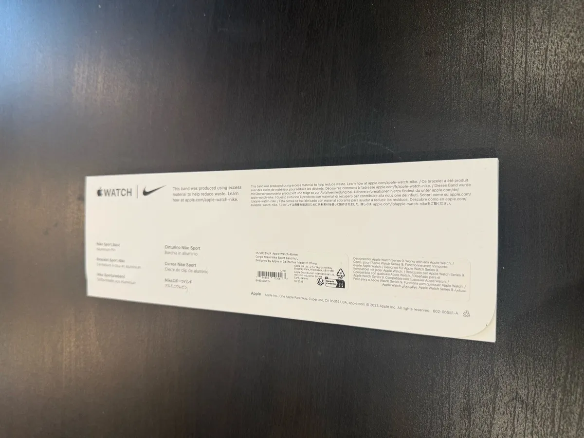 Apple Watch Nike Sports Band Cargo Khaki - Image 2