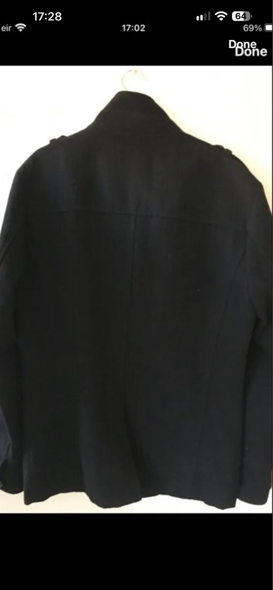 Mens jack jones heavy coat size S €15 - Image 2