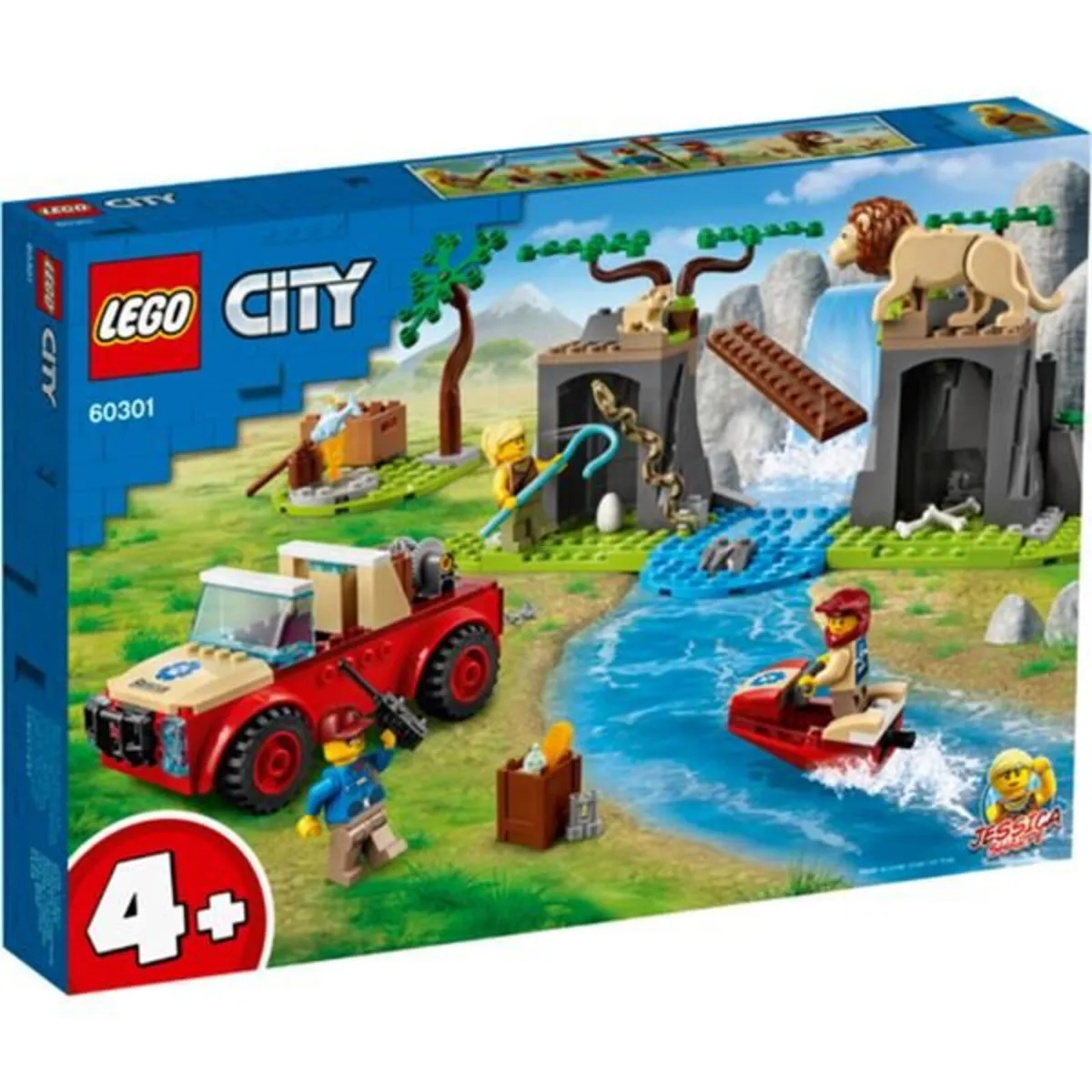 New: Lego City Wildlife Rescue off-roader 60301