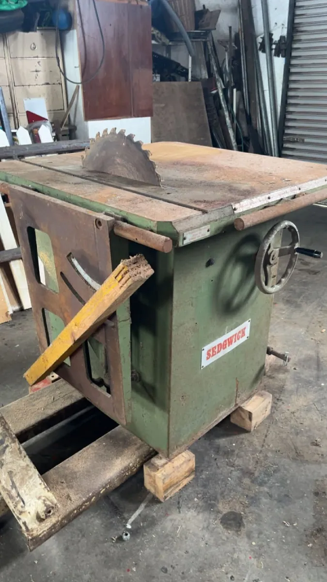 SEDGWICK PTO TABLE SAW - Image 1