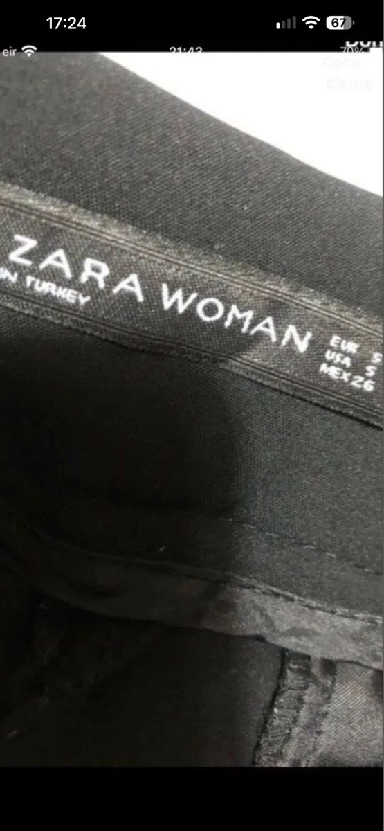 Ladies Zara shorts size S €5 - Image 4