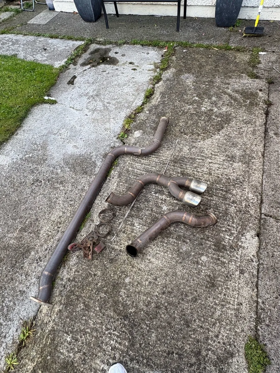 Stainless steel cat back exhaust for focus ST - Image 1