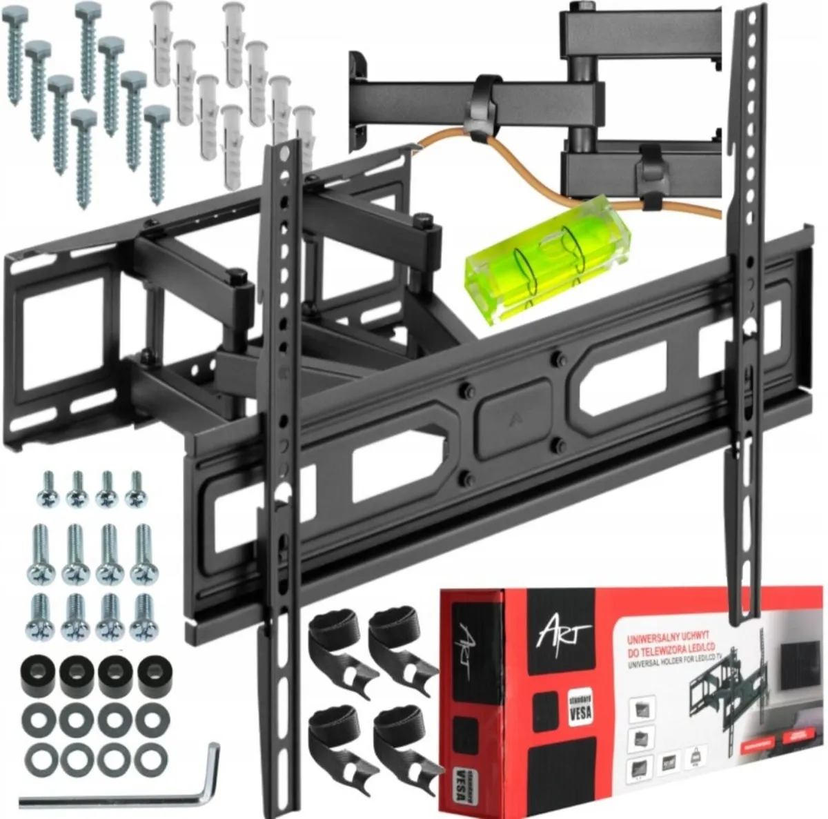 Tv Wall Mount Bracket Tilt Swivel 57-80" - Image 4