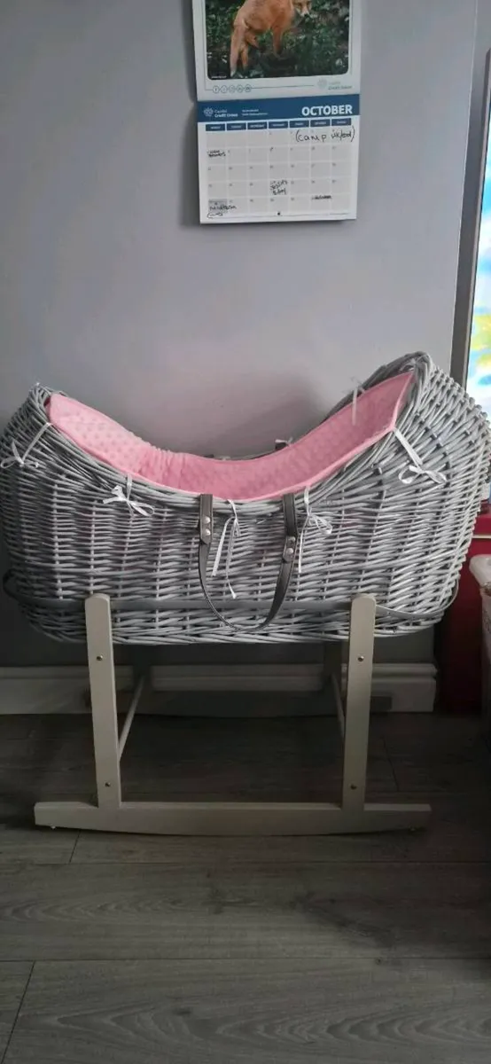 Moses basket pink - Image 1