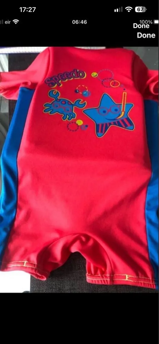 Girls speddo suit age 2/3 €10 - Image 2