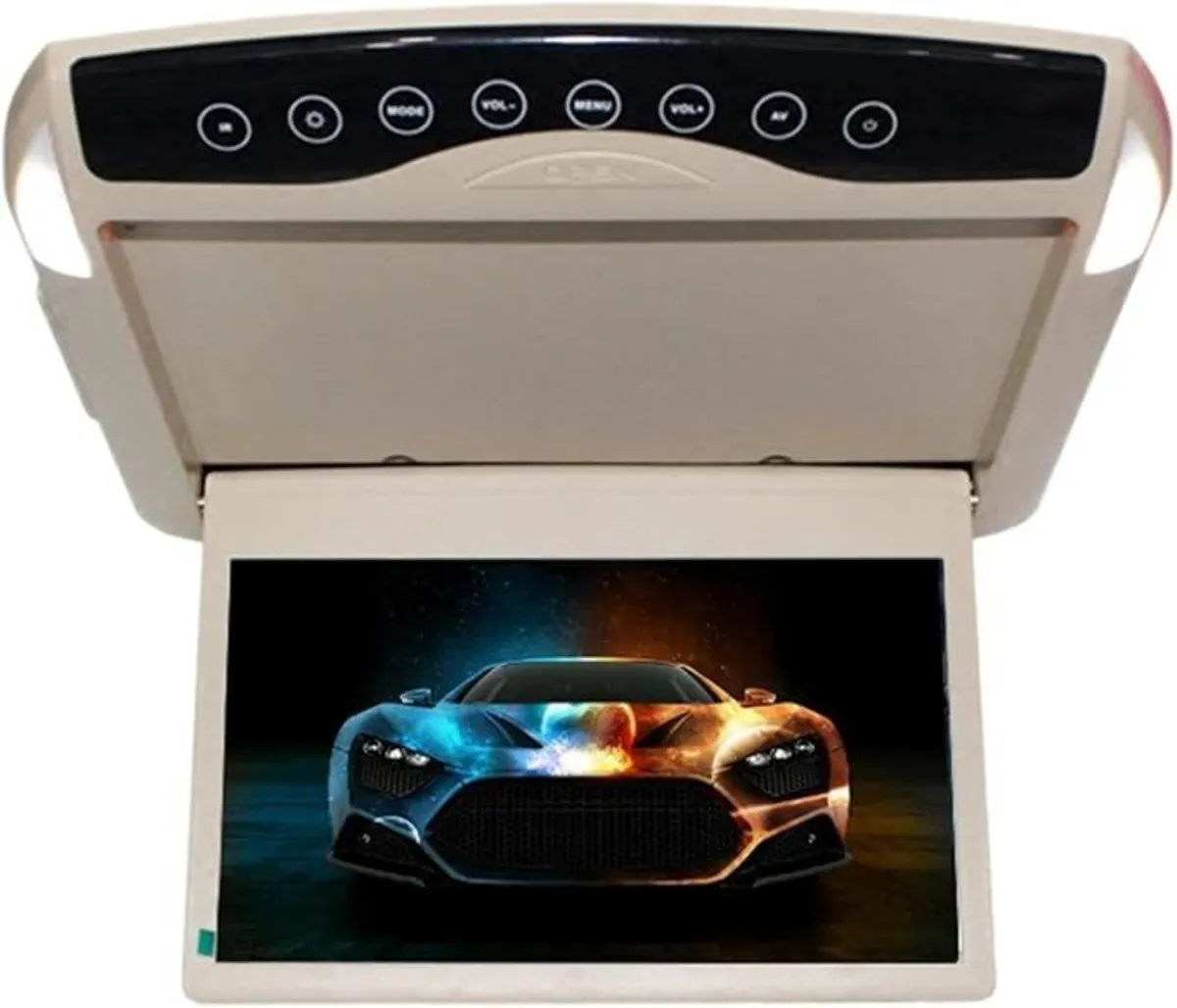 10.1 Inch Ultra Thin Flip Down Car Roof Screen - Image 2
