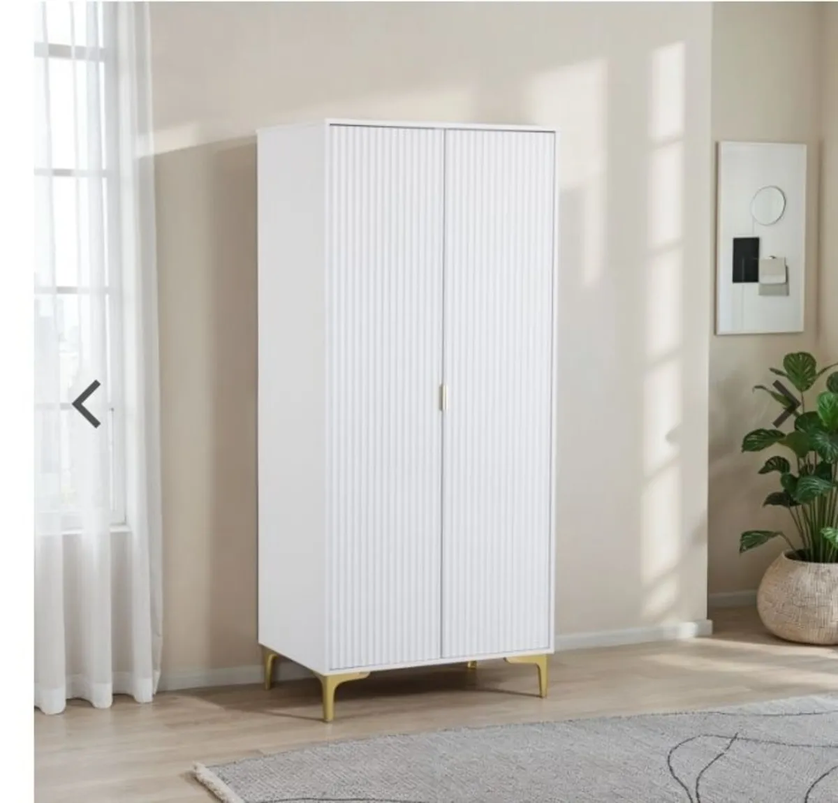 Miami 2 Door Wardrobe - Image 1