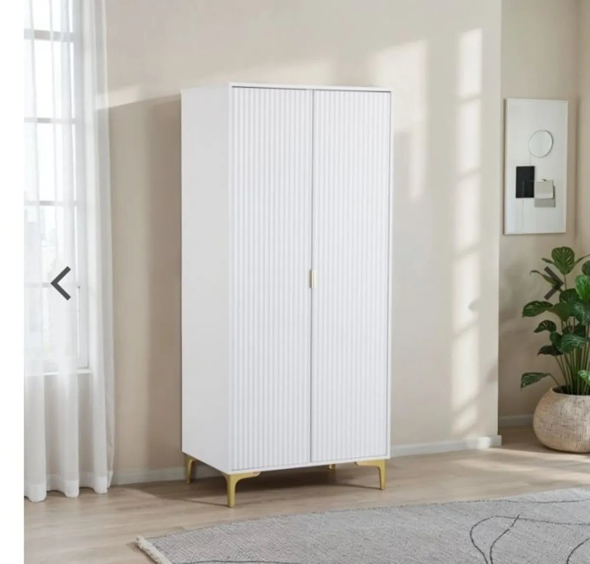 Miami 2 Door Wardrobe - Image 2