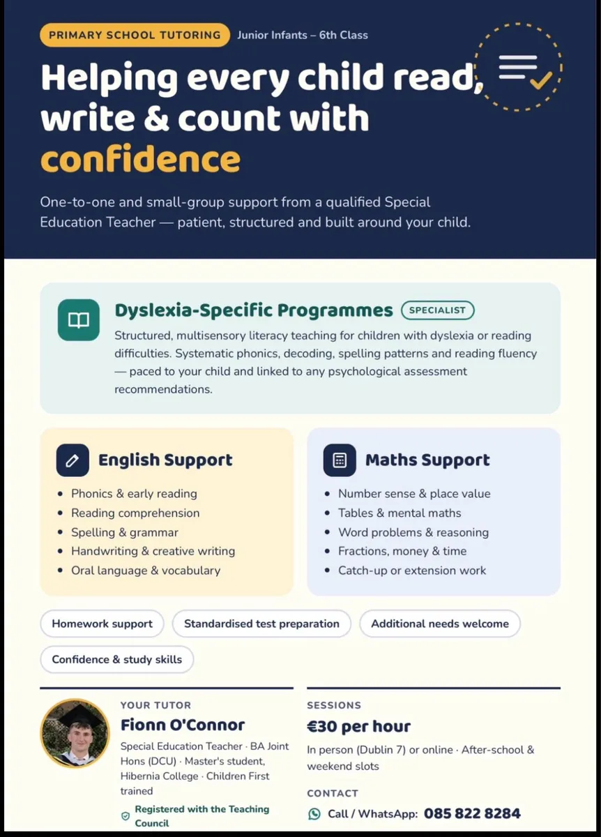 Primary Tutoring - Image 1