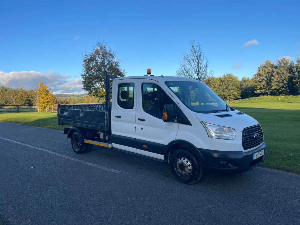 FORD TRANSIT 2016 “CREW CAB”TIPPER” - Image 1
